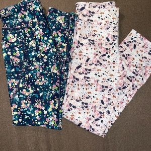 Old navy leggings 2 pair